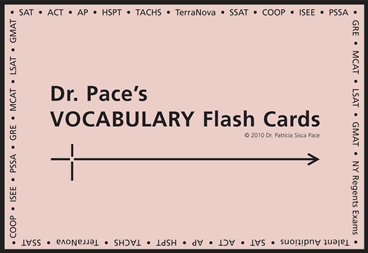 Vocabulary Flash Cards